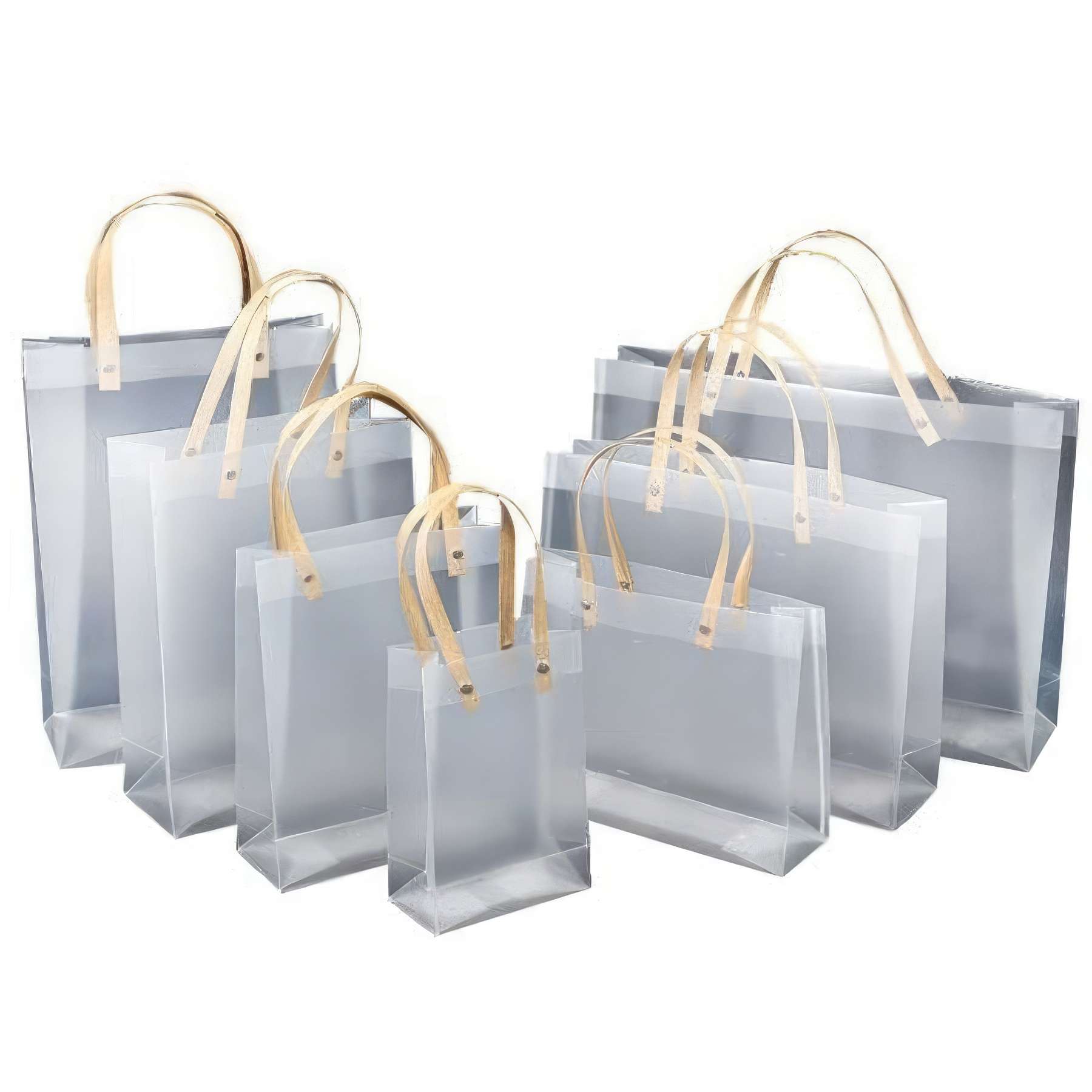 Custom Clear Tote Bag for shopping 3
