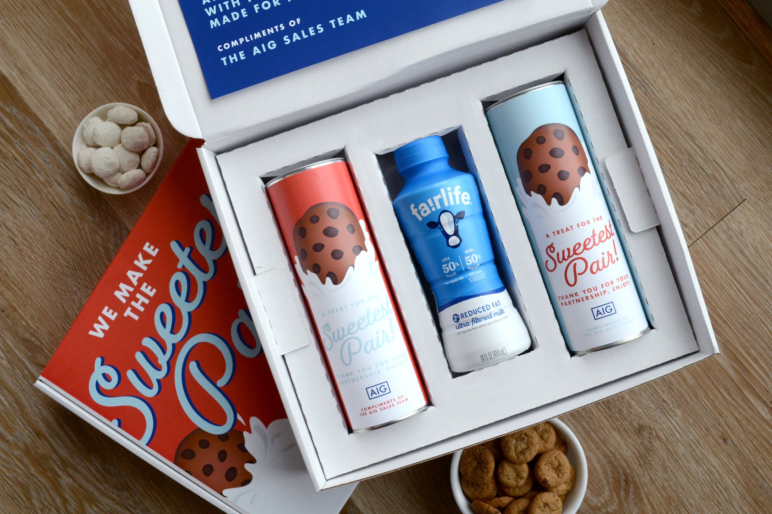 Milk & Cookies Specialty Custom Gift Box 1