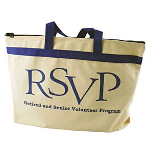 10 Oz. Natural Canvas Zippered Tote with Gusset (14"x11"x3") 1