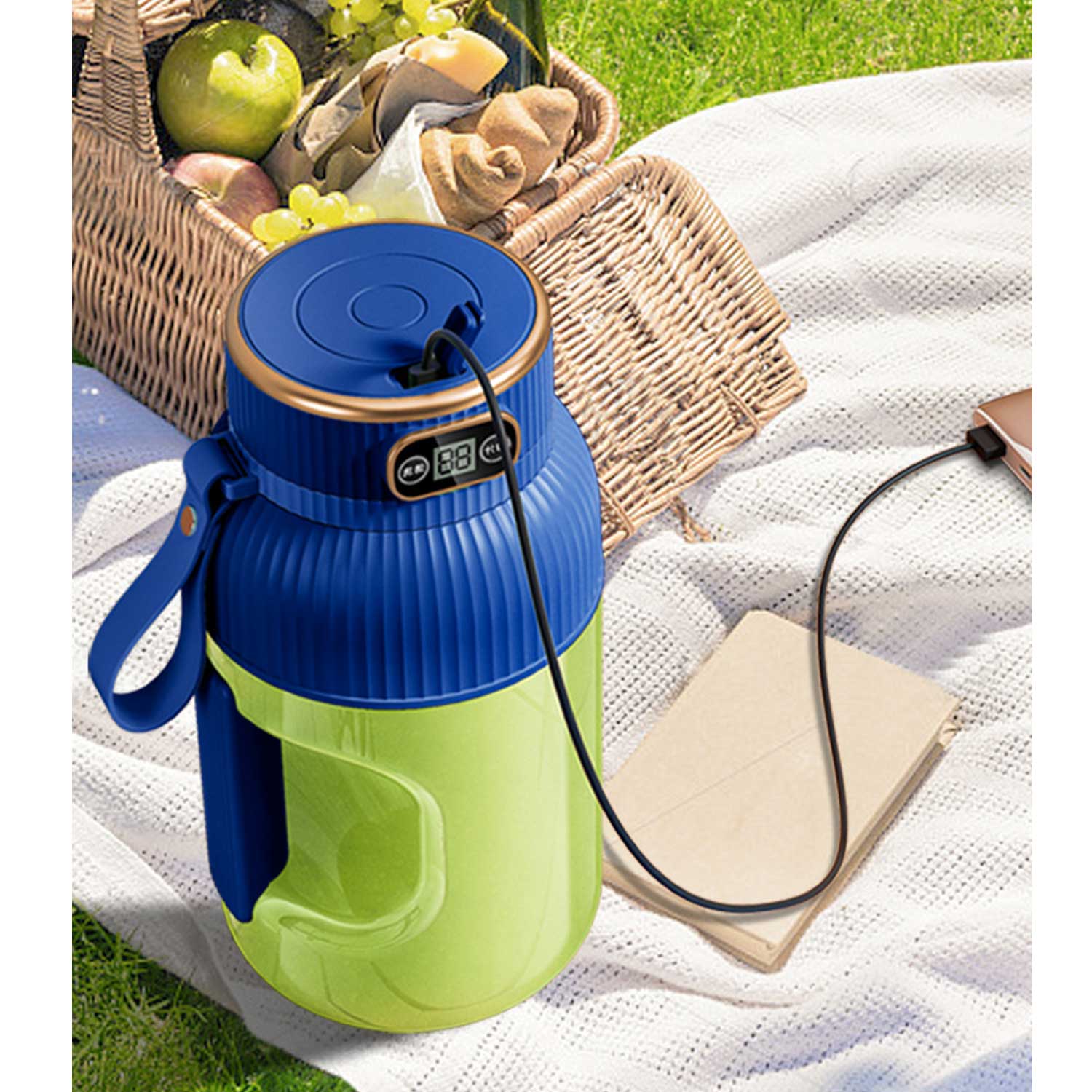 27 Oz Portable Sports Blender Bottle - Juicer & Shaker 5