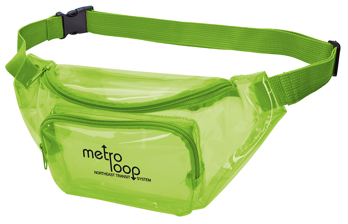 Good Value™ Translucent Color Fanny Pack 12