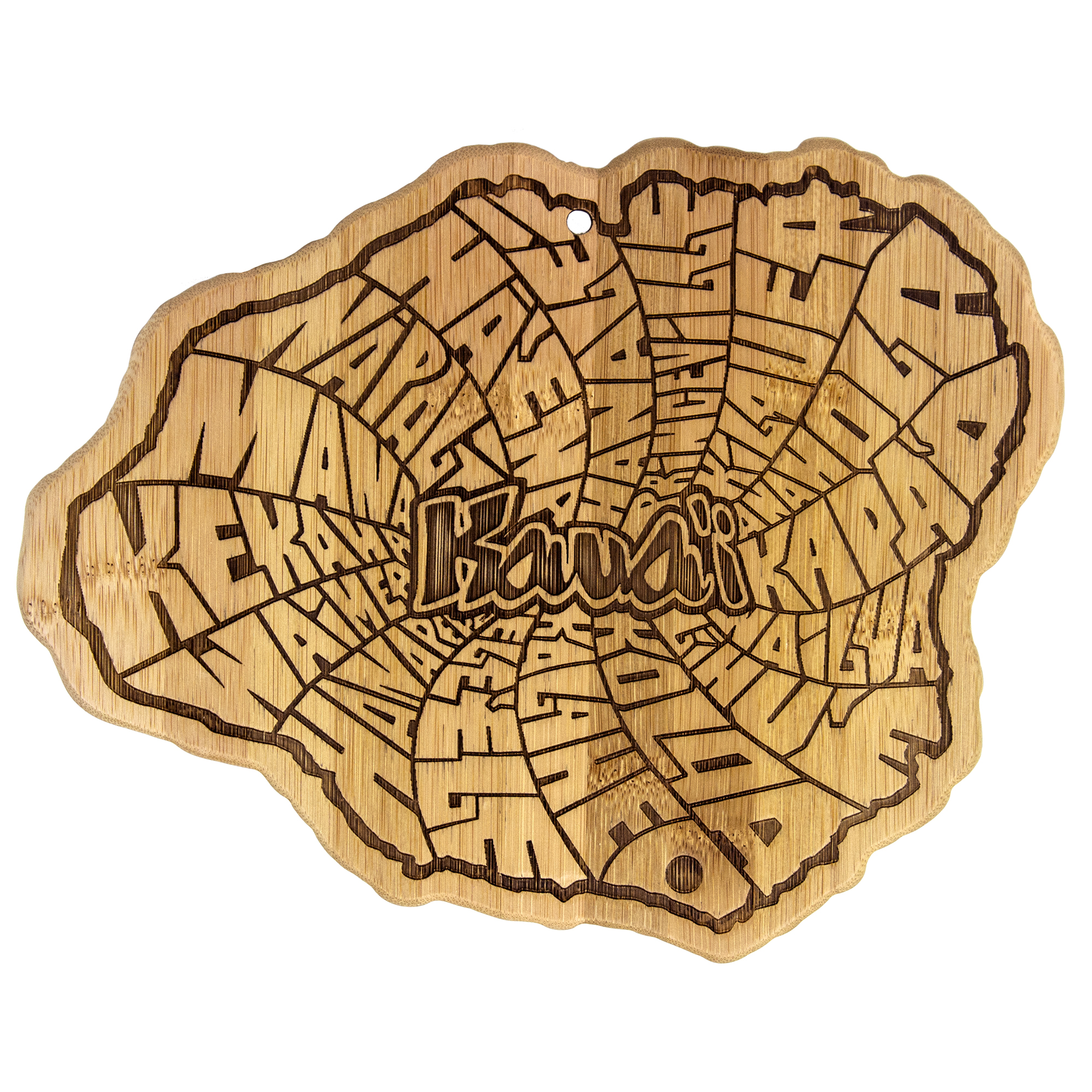 A Spin Around Kauai Hawaii Cutting & Serving Board
