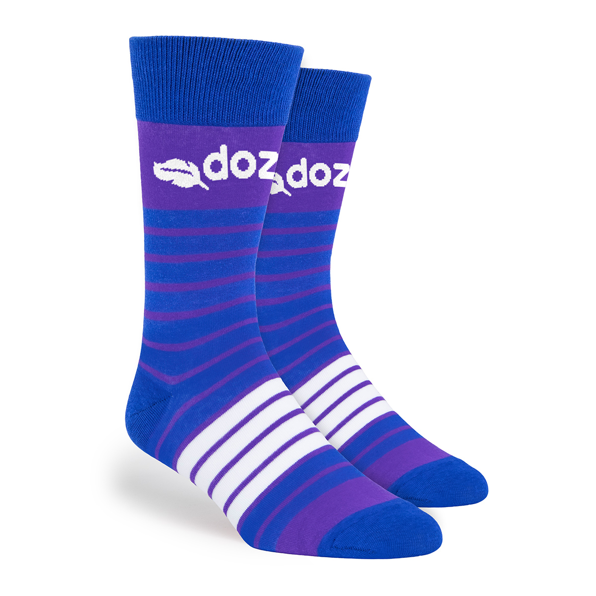 Two Color Stripes Simpler Socks