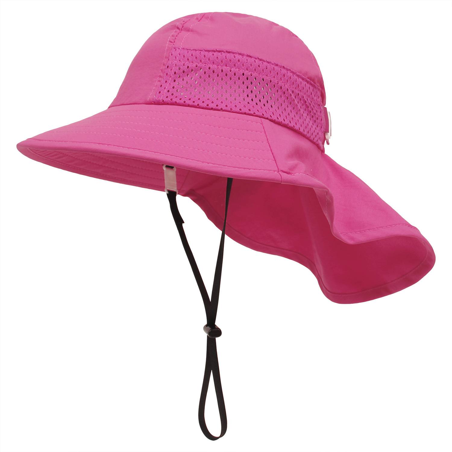Adjustable Wide Brim Toddler Sun Hat 5