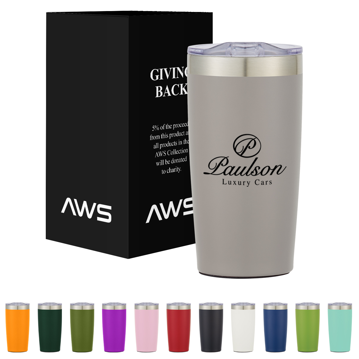 Aws 20 Oz. Two-Tone Himalayan Tumbler 1