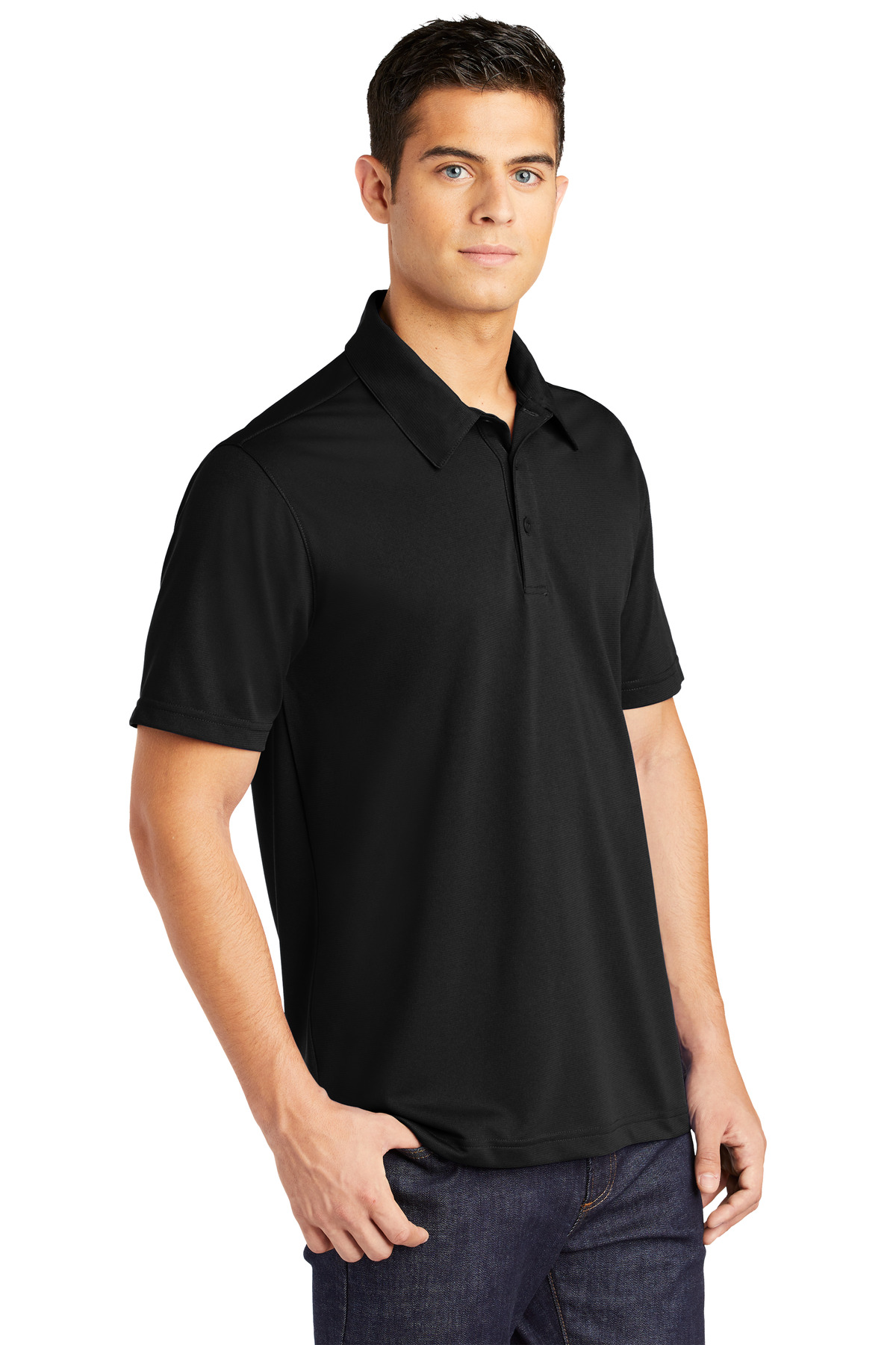 PosiCharge Active Textured Polo