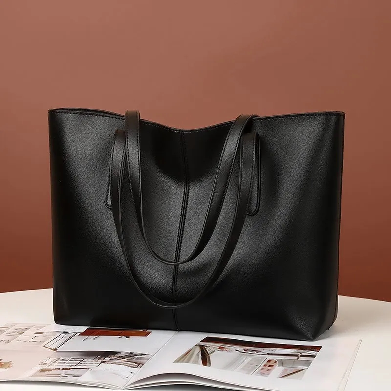 Retro shoulder large volum handbag for women 6