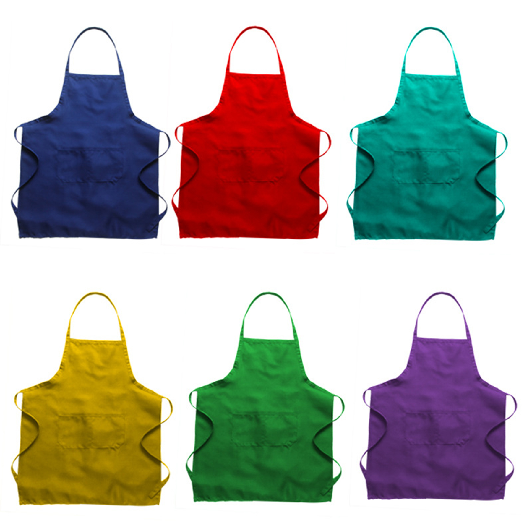Large Pocket Kitchen Aprons 2