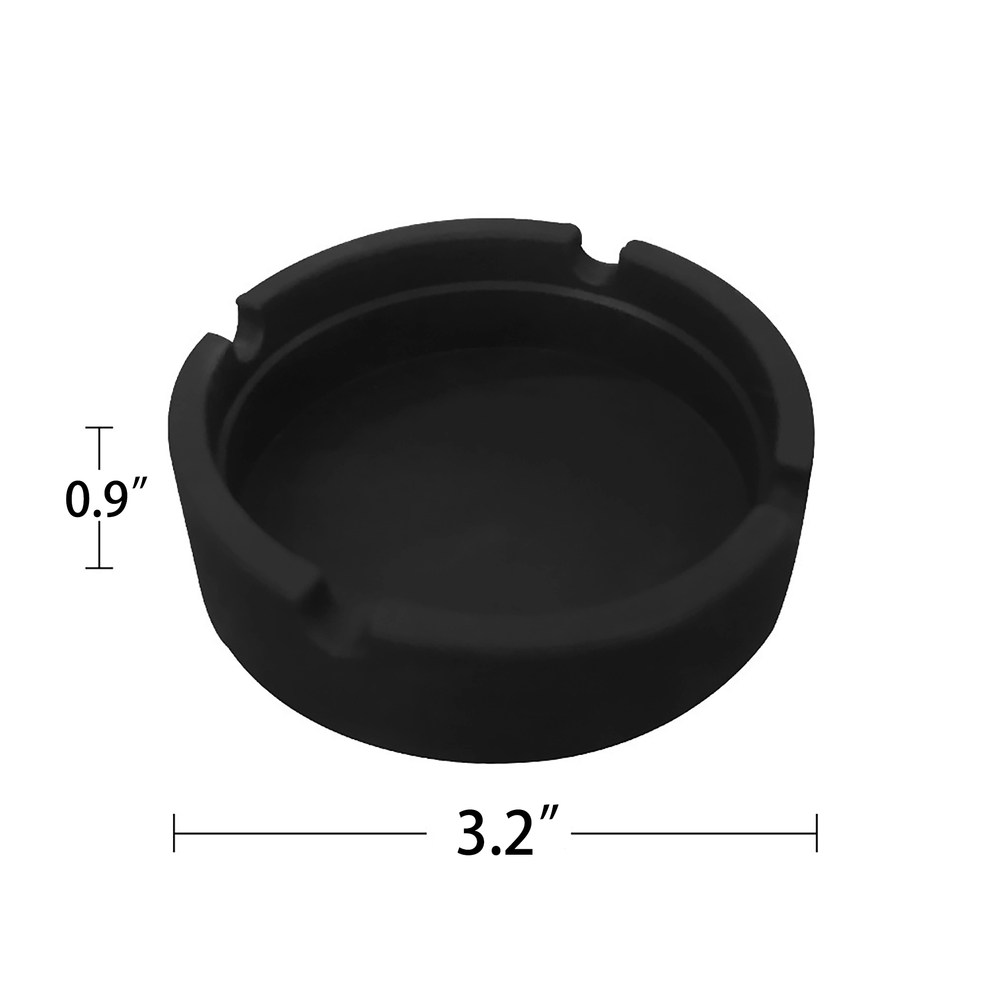 Color High Temperature Resistant Silicone Round Ashtrayr 5