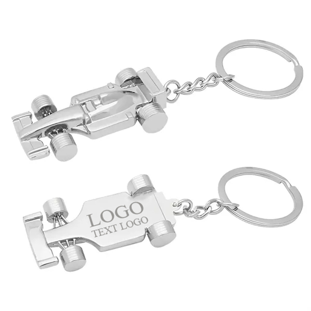 Mini Race Car Keyring Metal Keychain 2