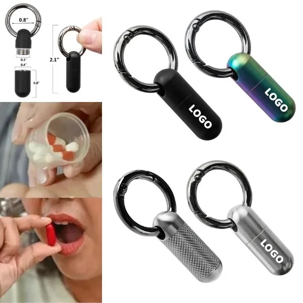 Portable Titanium Pill Box 2