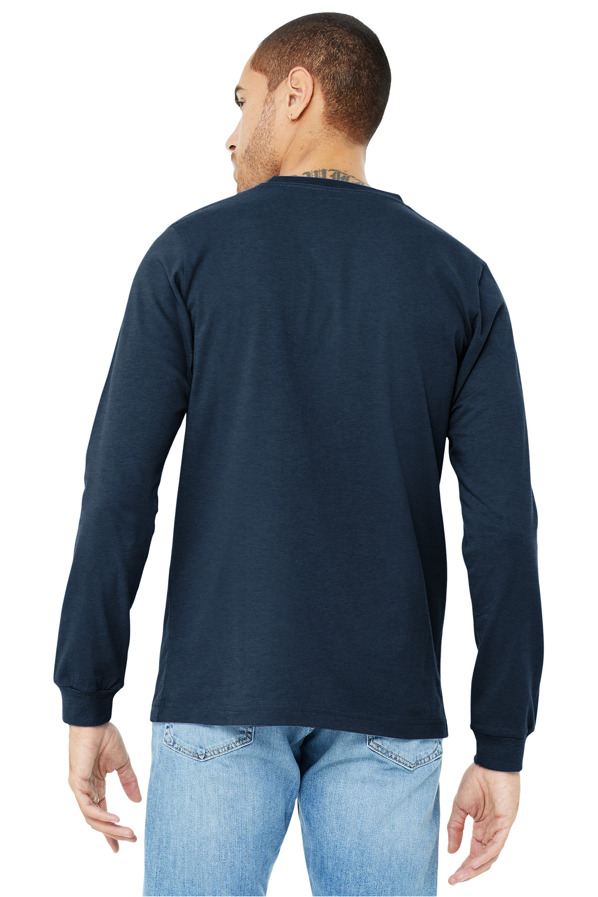 BELLA+CANVAS® Unisex Heather CVC Long Sleeve Tee 32