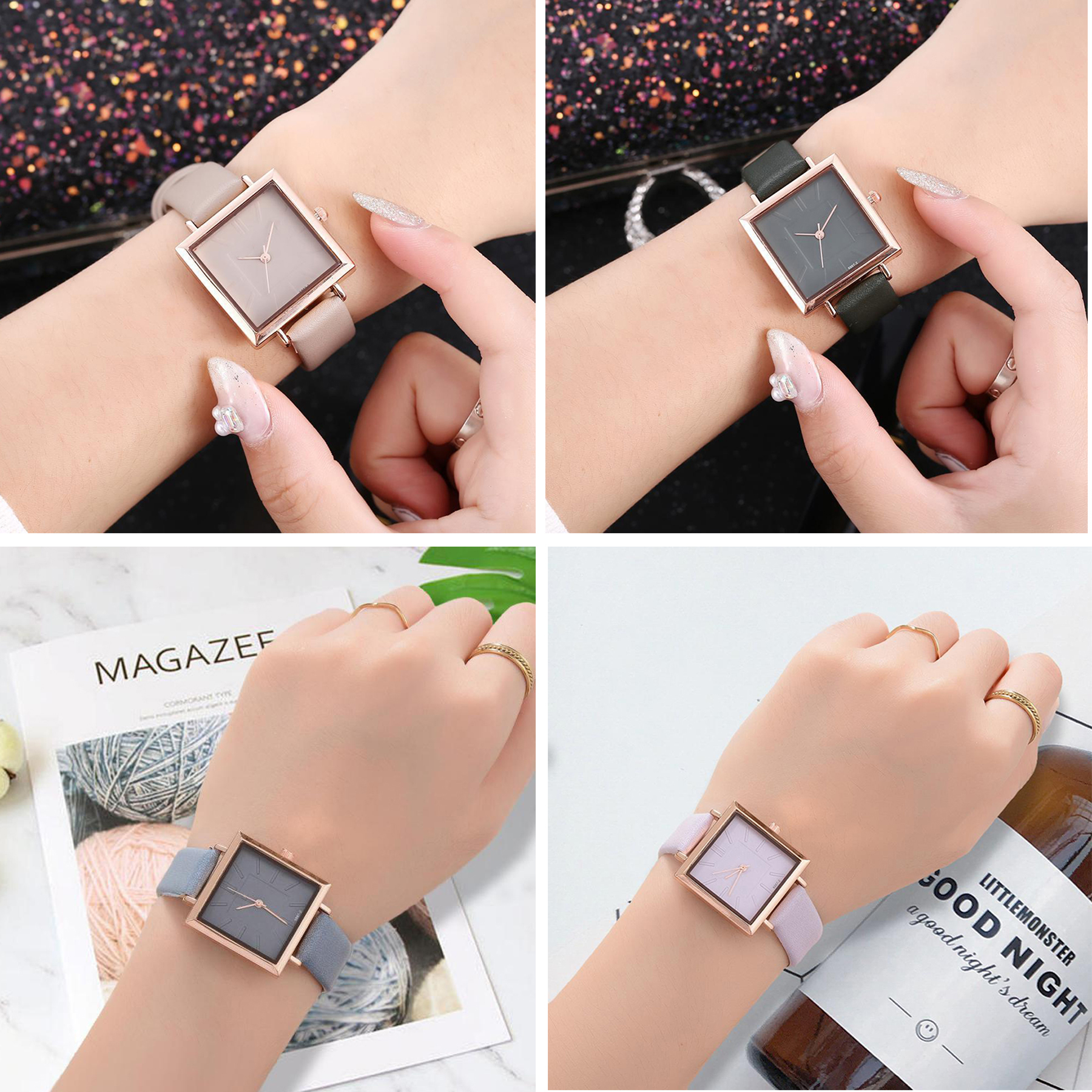 PU Wristband Watch 2
