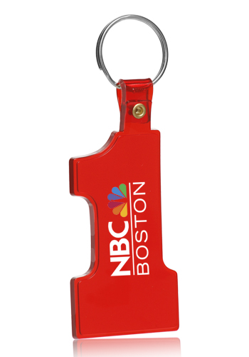 Number 1 Soft Keychains 20