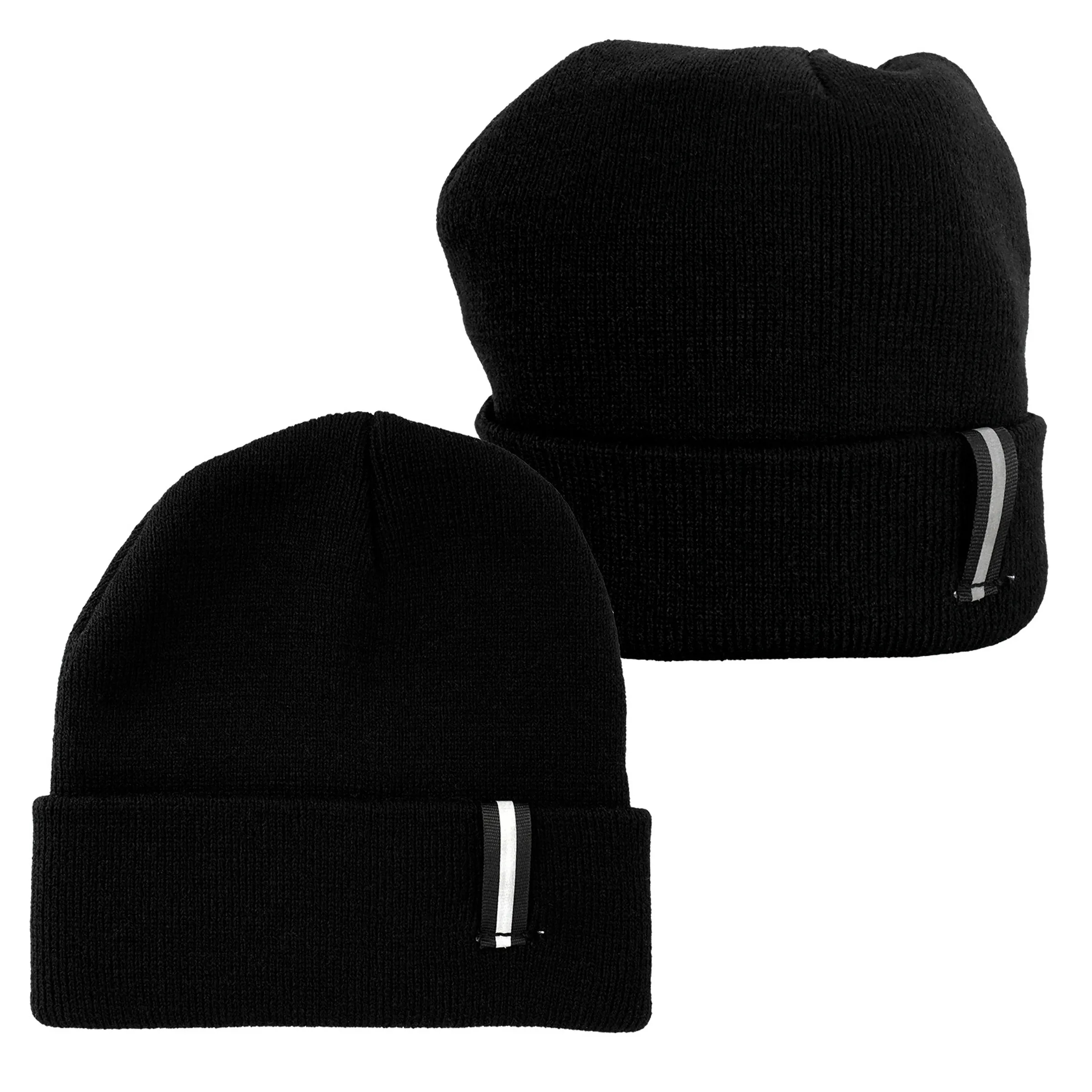 REFLECTIVE STRIP BEANIE 4