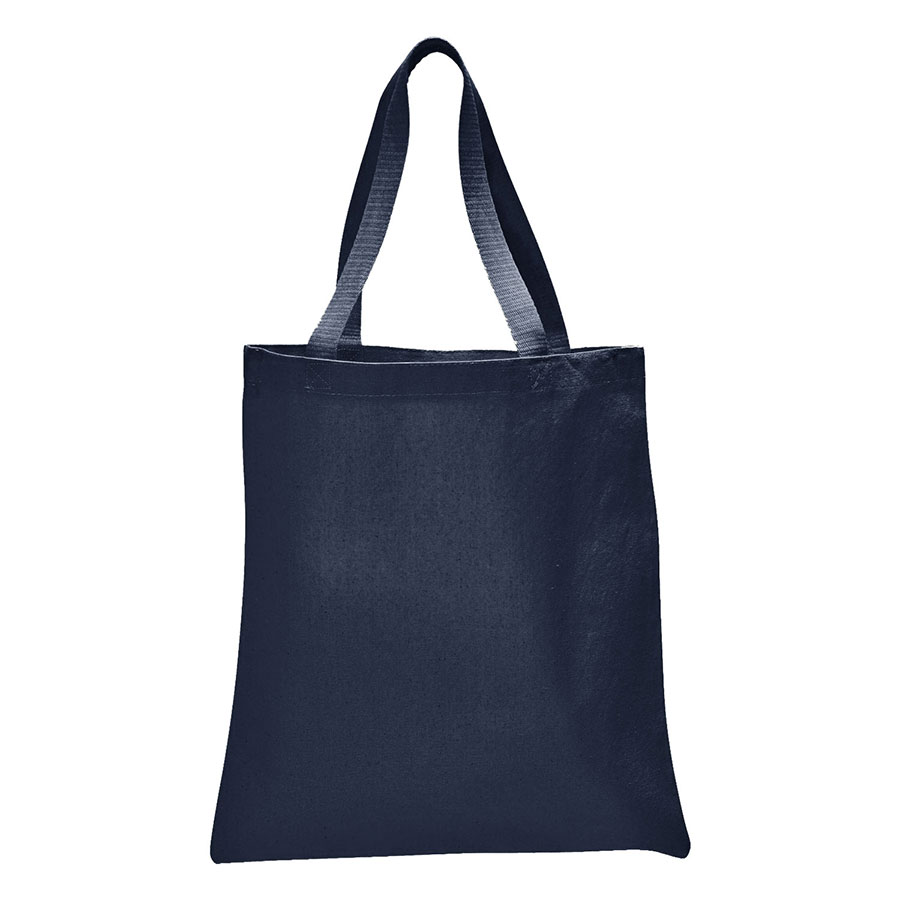 Value 6 oz Cotton Canvas Tote Bag - 15"W x16"H x 3"D x 12