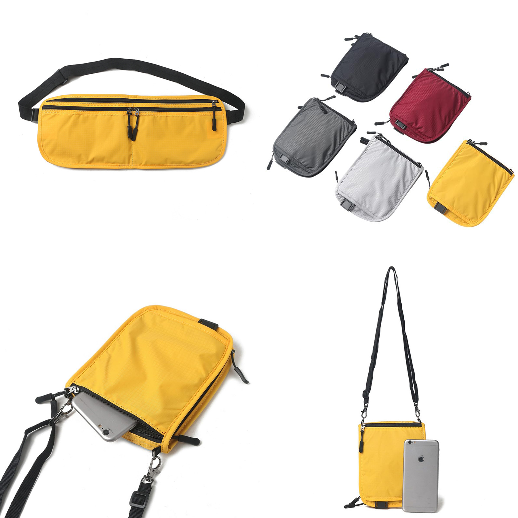 Men's multi-function waist bags 2