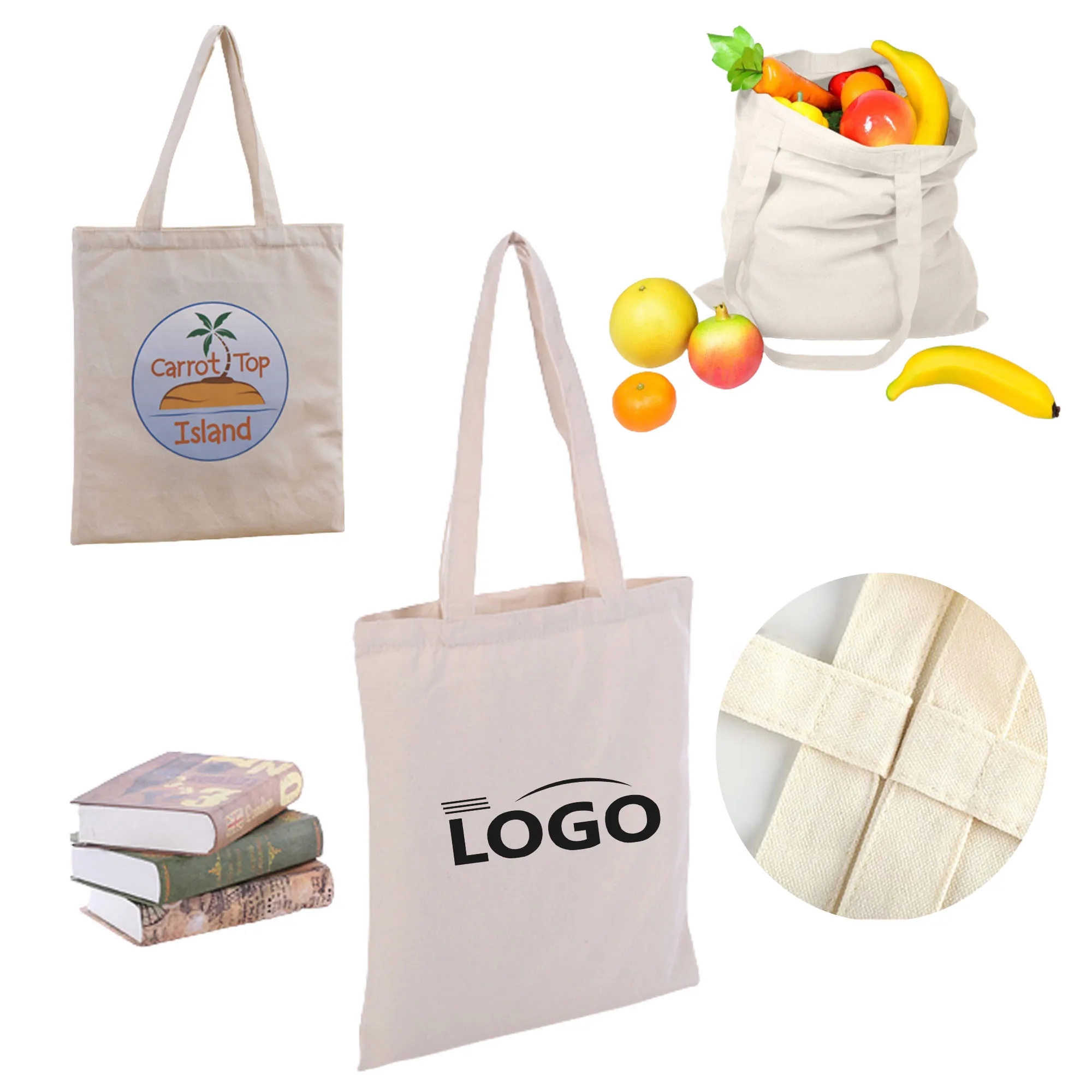 Reusable Grocery Tote Bags 2
