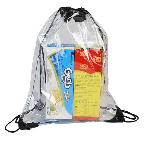Phoenix Clear Drawstring Backpack 14