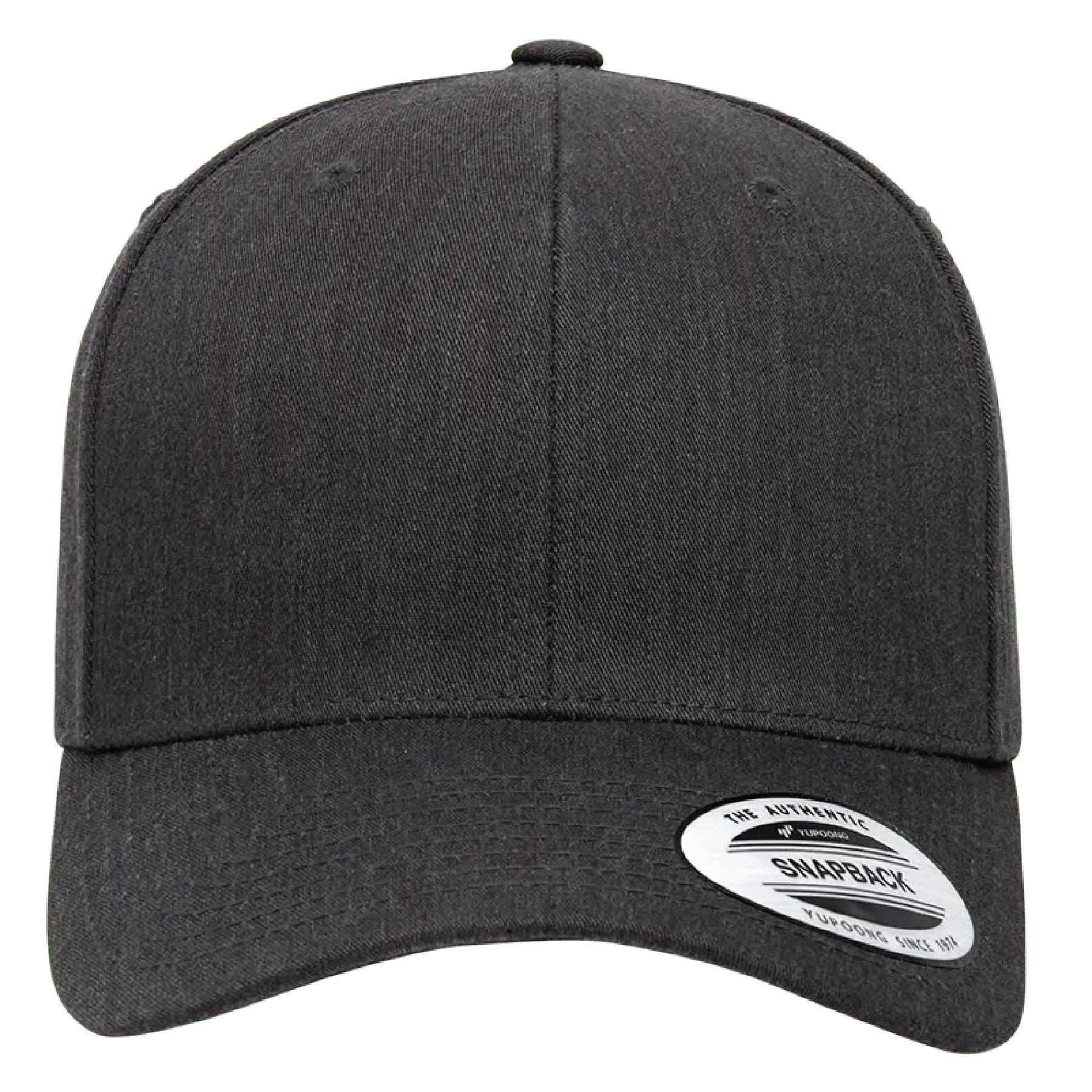 YP Classics 6389 YP Classics – CVC Snapback Hat with Leatherette Patches or Embroidery 25