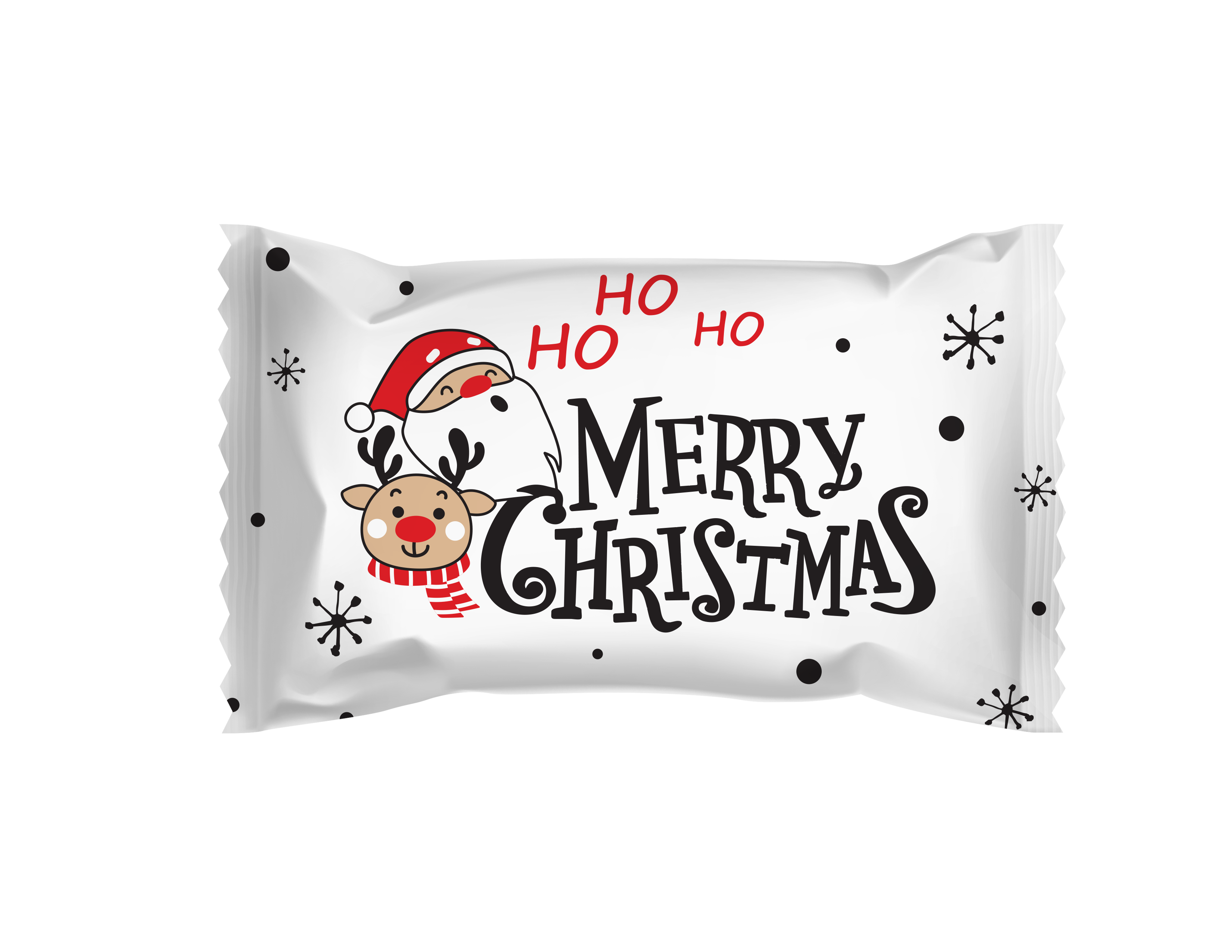 Pastel Buttermints in a Merry Christmas Wrapper 1