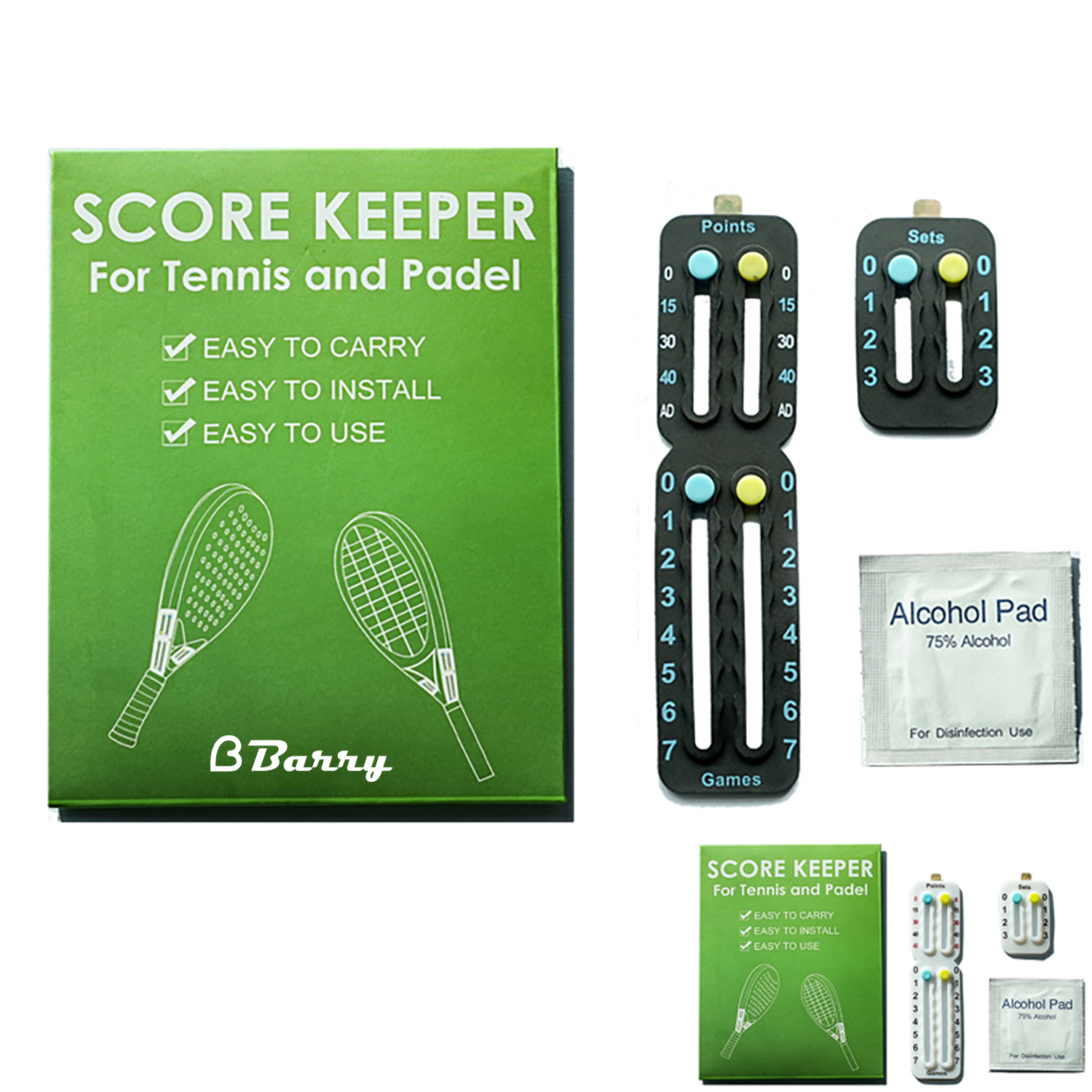 Portable Tennis Racket Marker 2