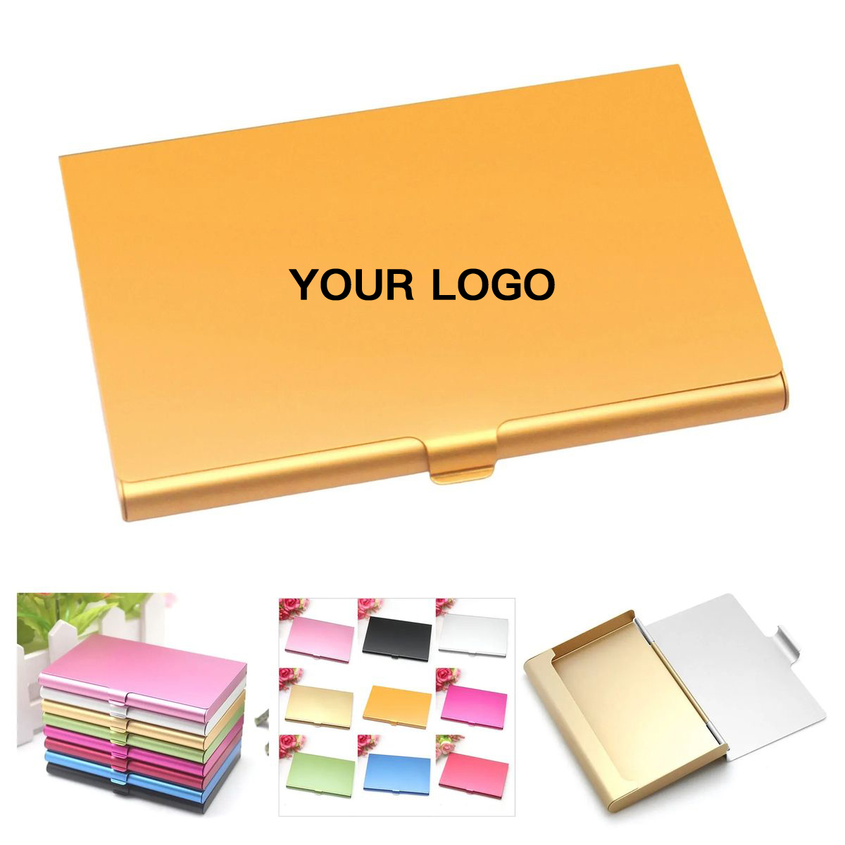 Aluminum Slim Business Card Case 9