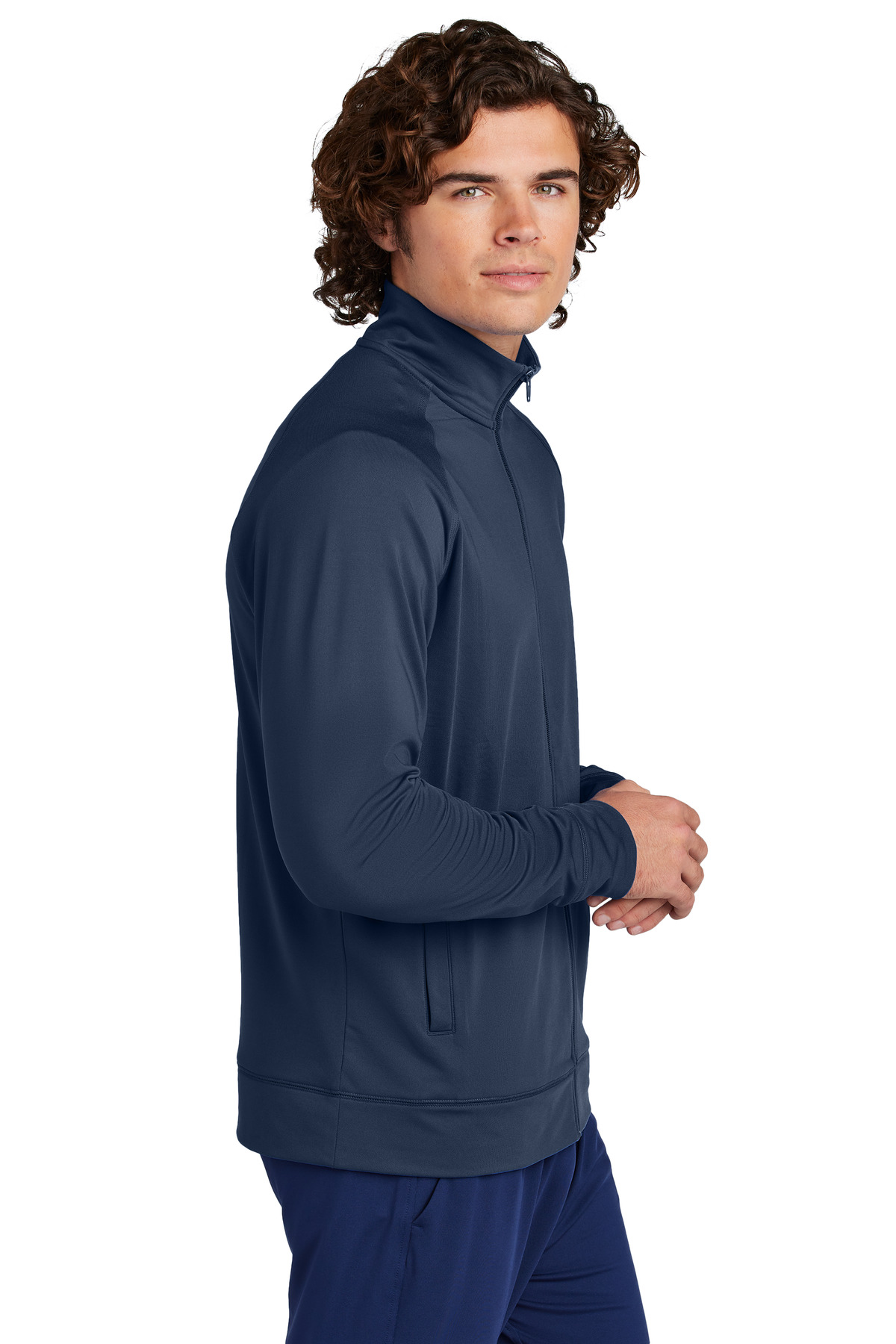 Sport-Tek® Sport-Wick Stretch Full-Zip Cadet Jacket 16