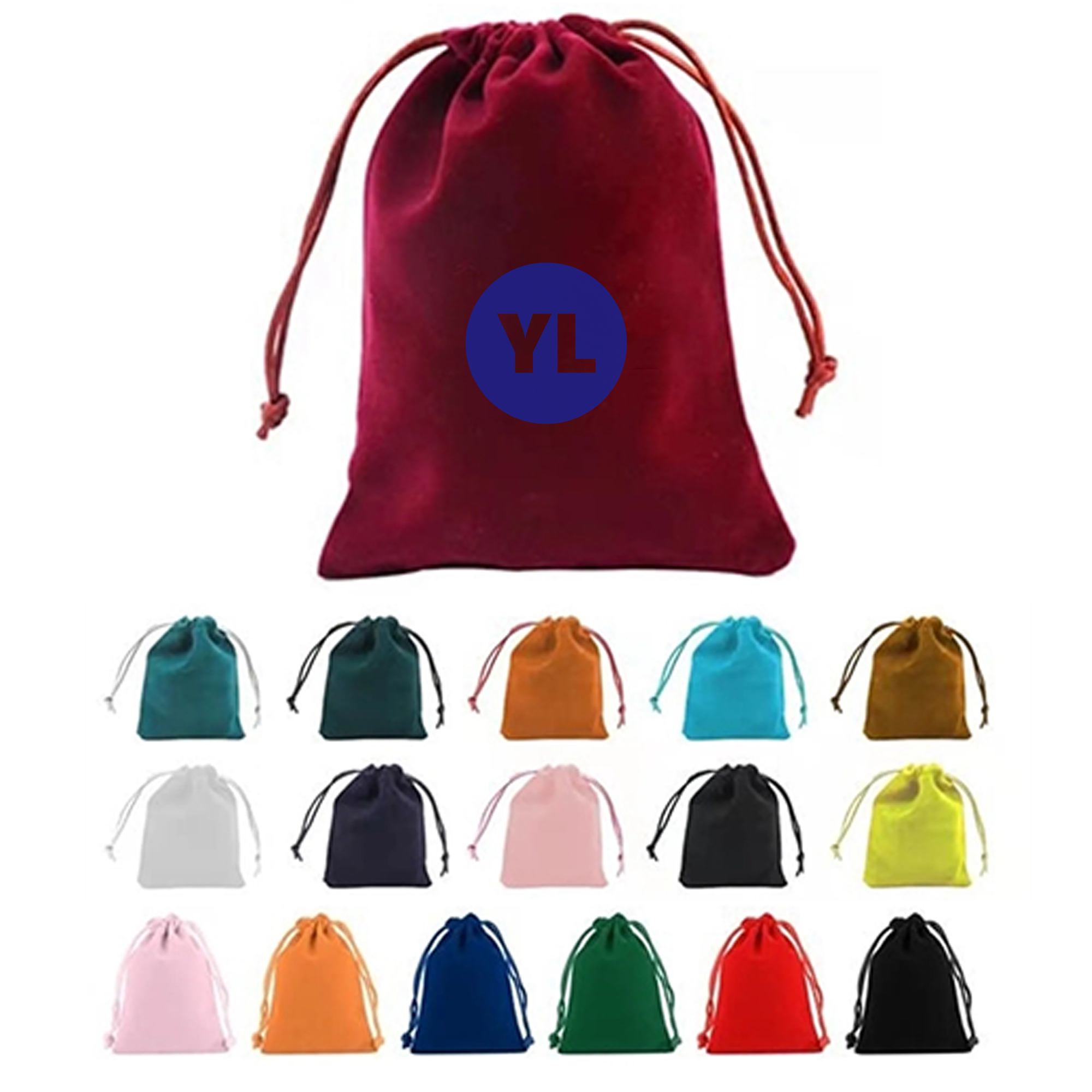 Durable Soft Mini Drawstring Jewelry Gift Bag 3