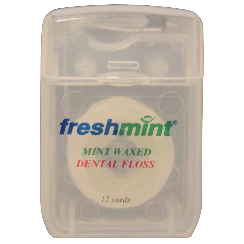 Freshmint Waxed Dental Floss Mint 12 yds 1