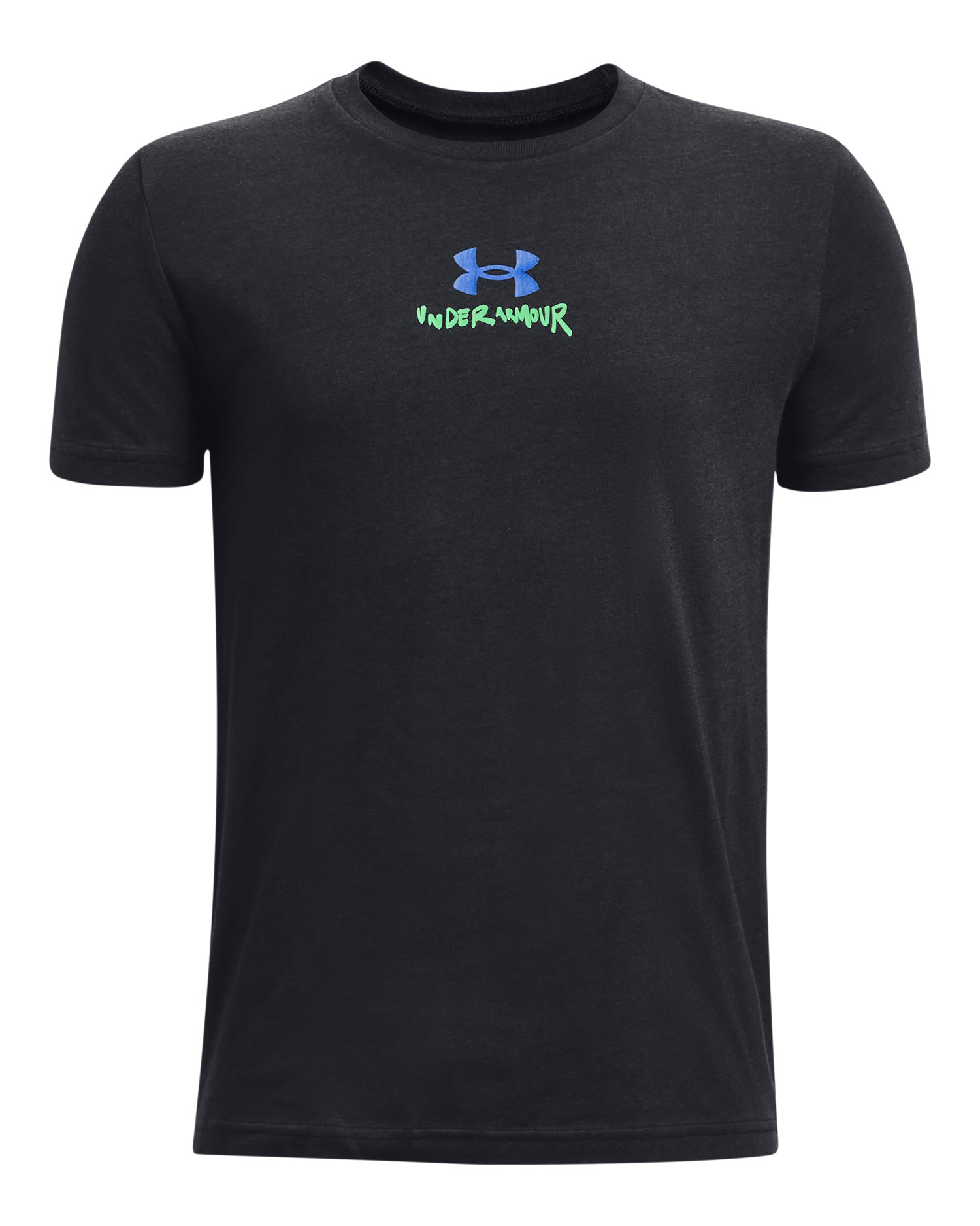 UA Scribble Branded Boys' Short Sleeve 3