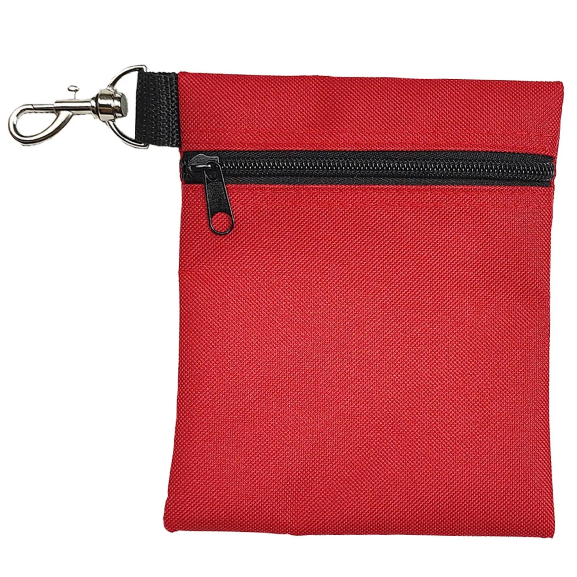 Golf Tee Bag Holder With Metal Lobster Claw Clip 7