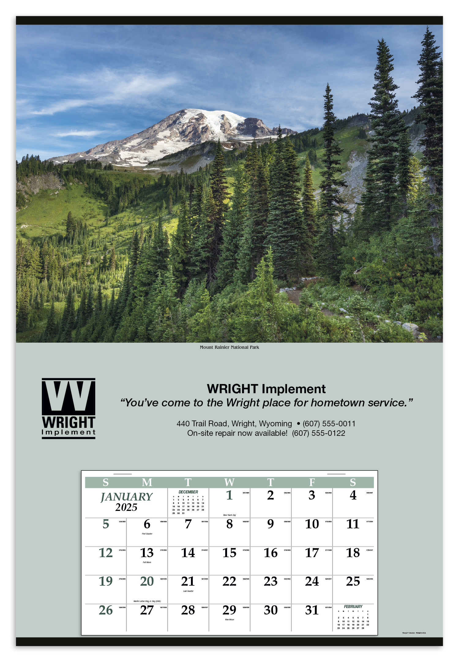 Triumph® Calendars Jumbo Hanger (12-Month) Calendar 11