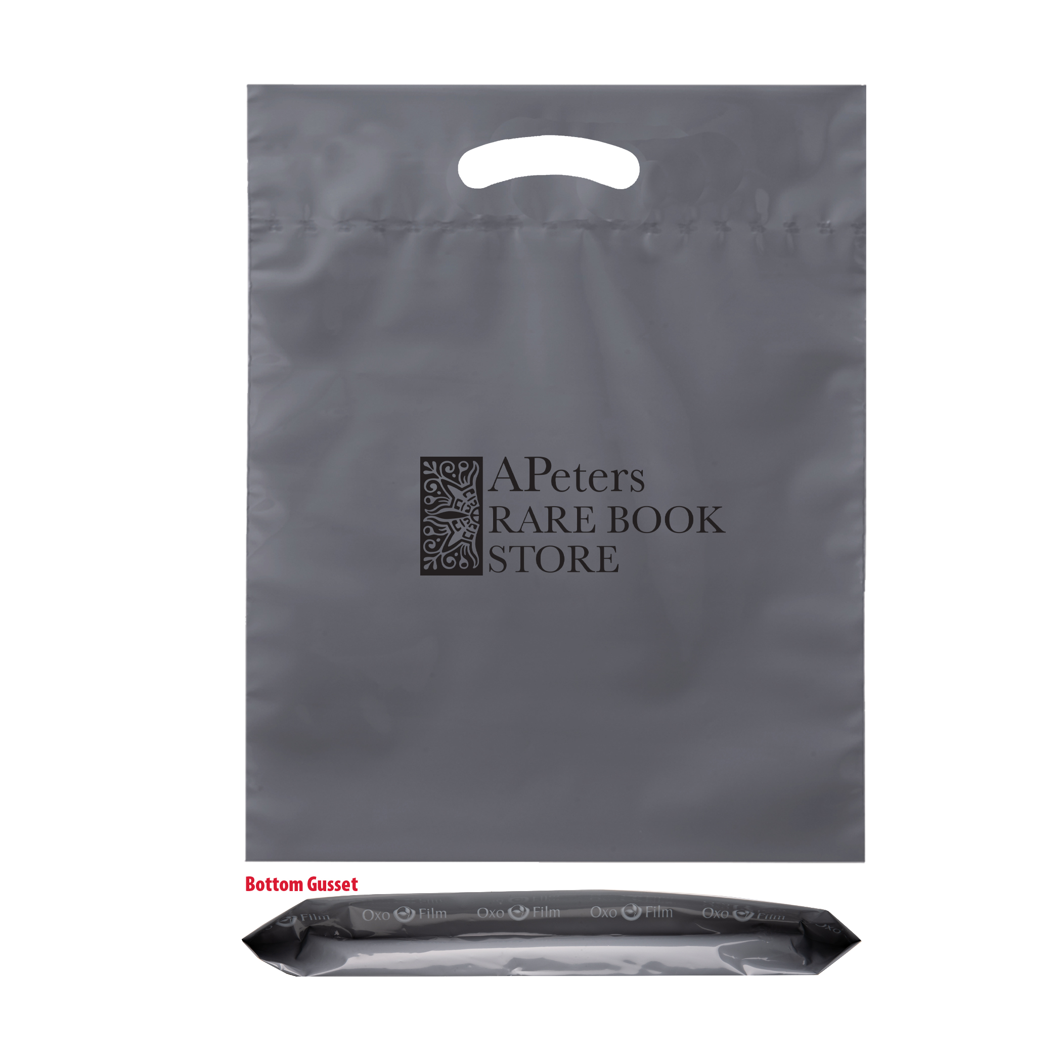 Oxo-Reusable Plastic Fold Over Die Cut Bag 8