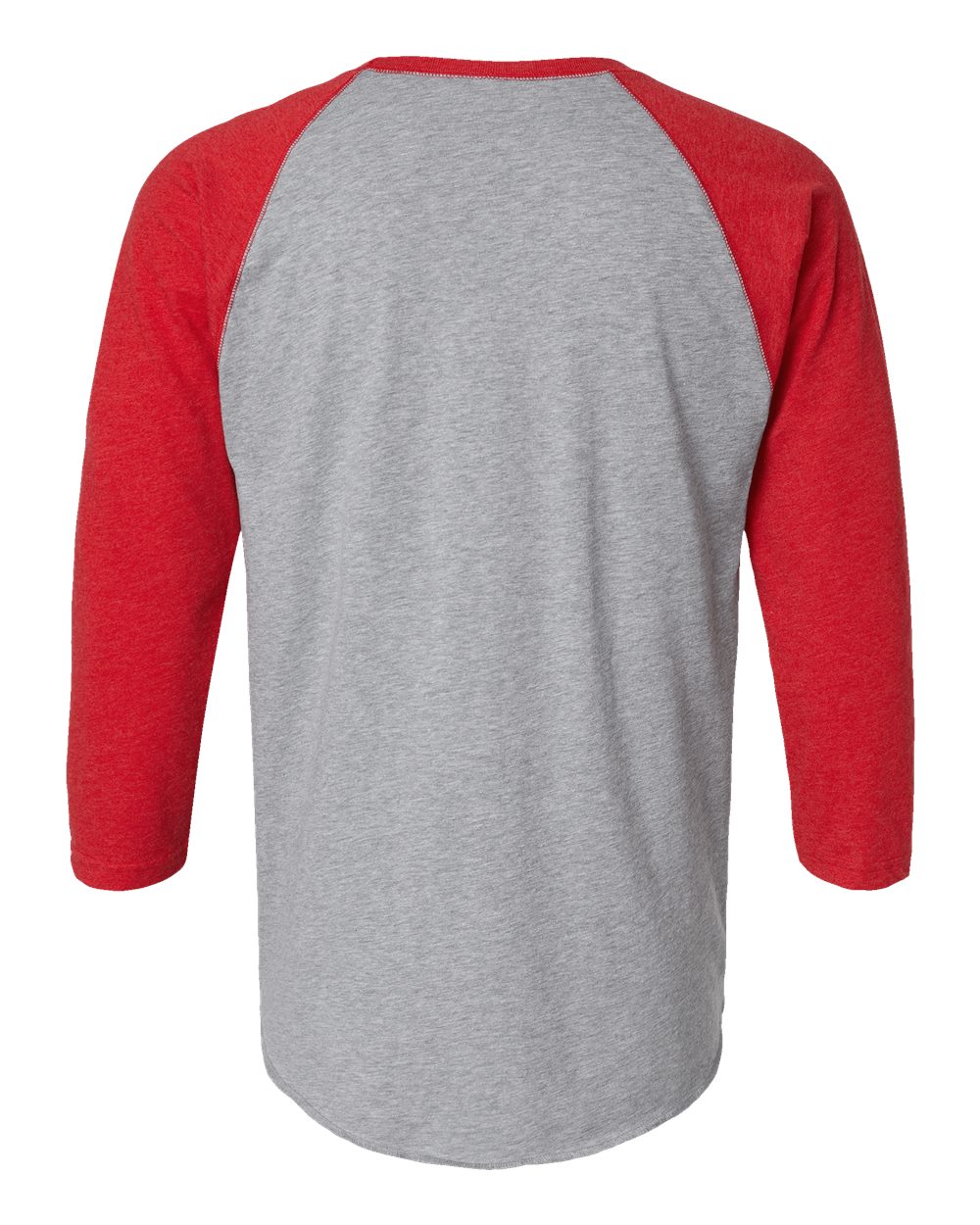 Unisex Baseball Fine Jersey Three-Quarter Sleeve Tee - 6930 20