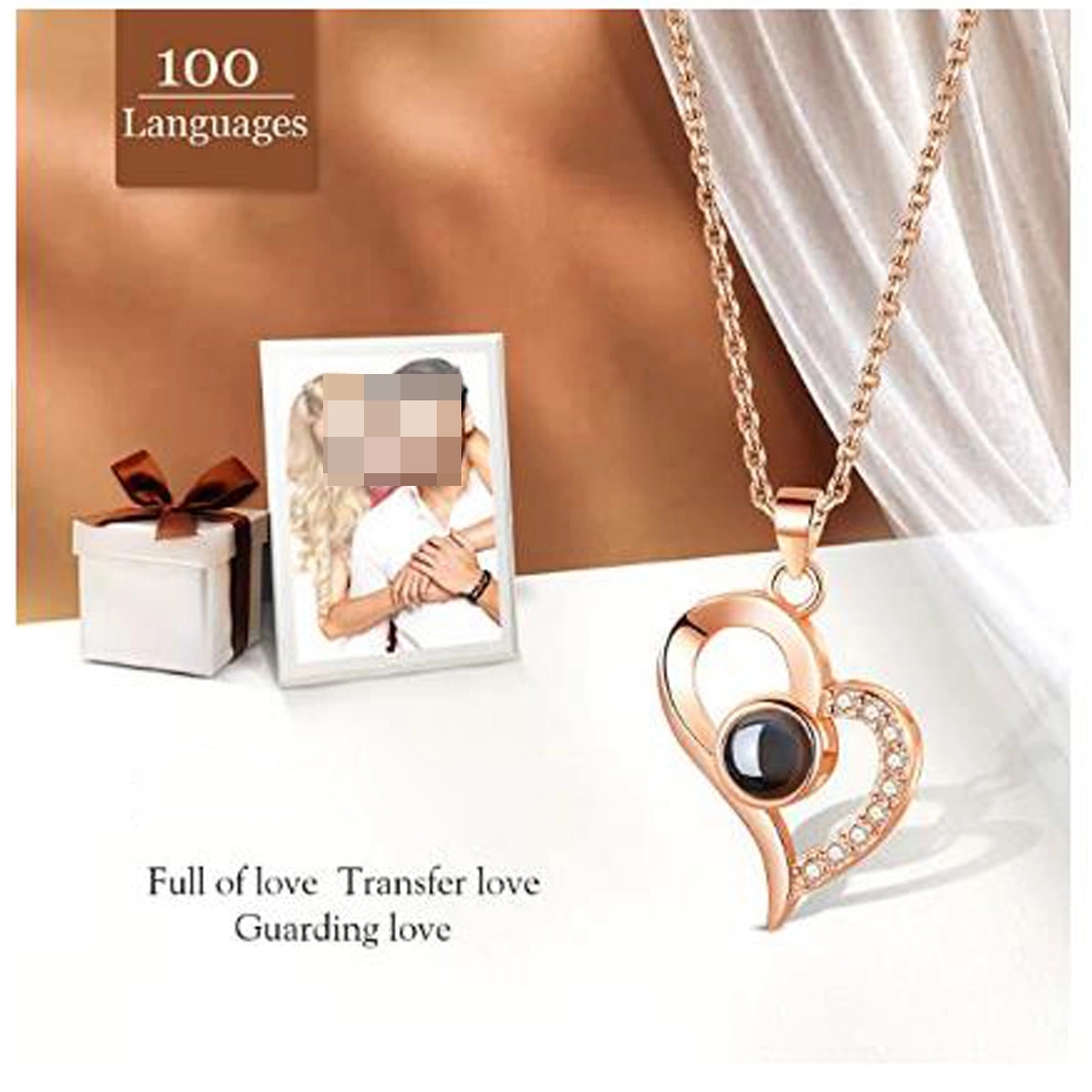 I Love You Necklace 100 Languages 6