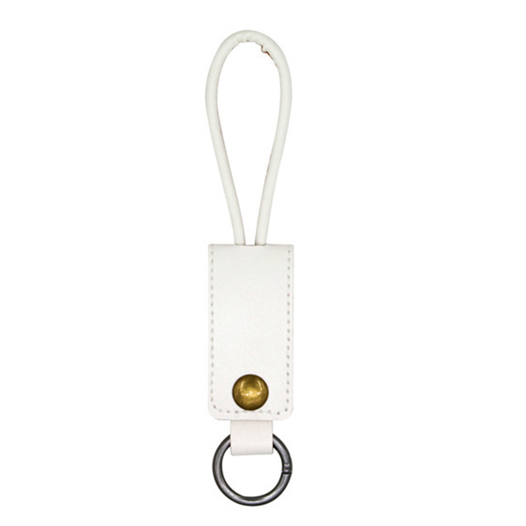 Leather Key Chain Data Cable 4