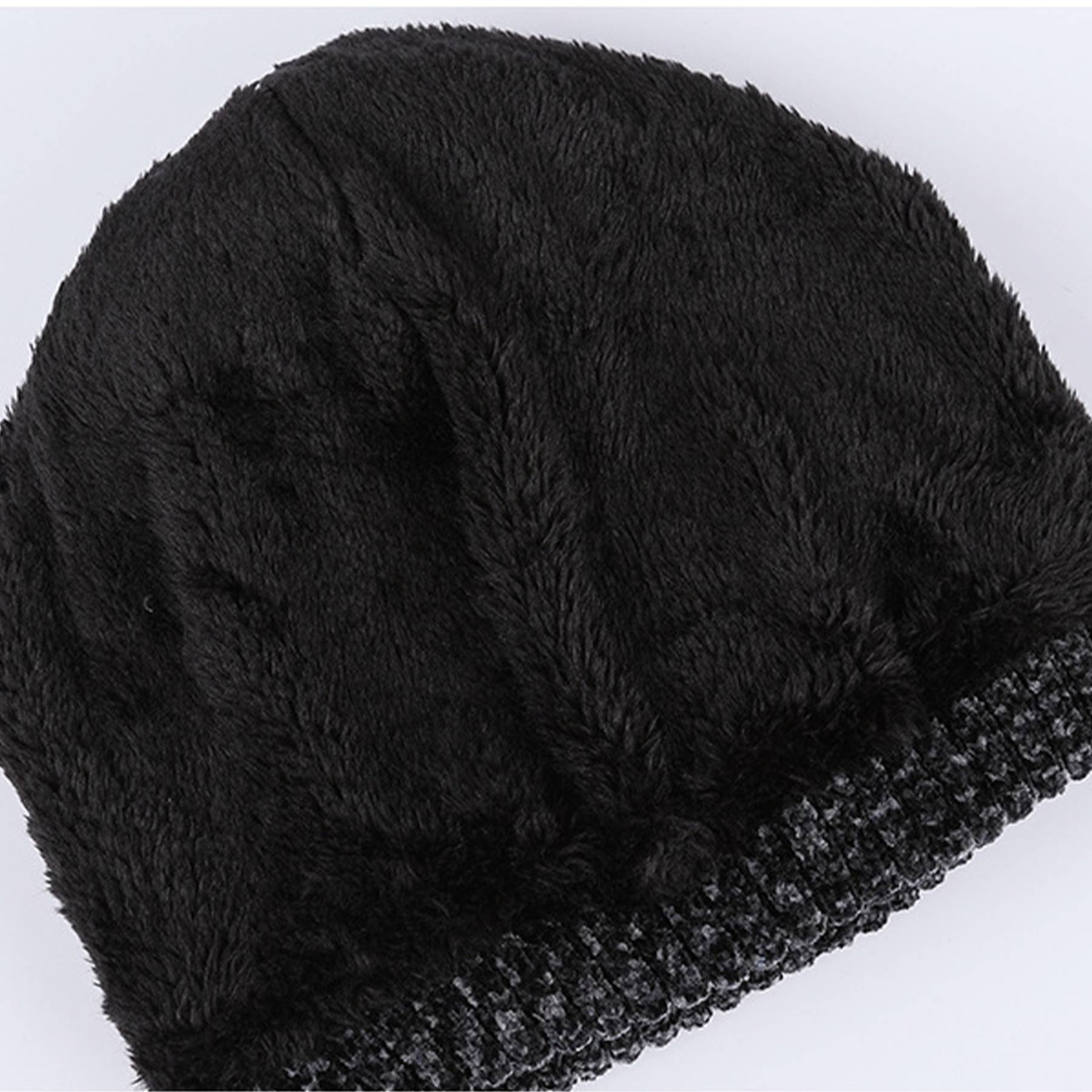 Winter Slouchy Beanie Knit Cap Touch Screen Gloves Scarves 3