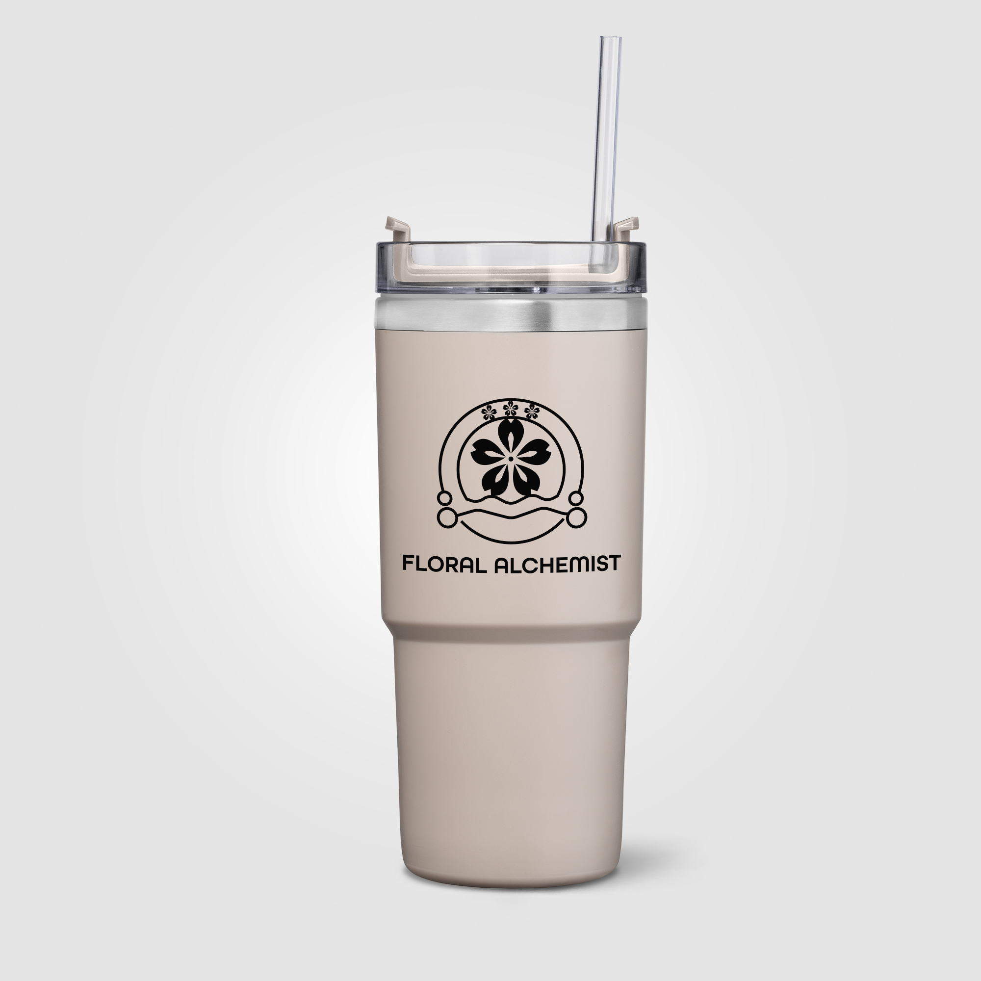 Rime Recycled Stainless Steel Double Wall Leakproof  Straw Tumbler - 25oz 19