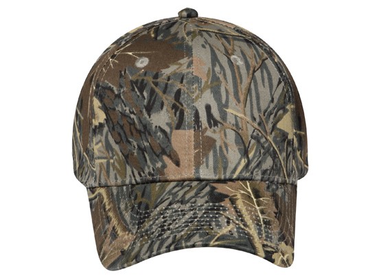 OTTO CAP "OTTO FLEX" Camouflage 6 Panel Low Profile Baseball Cap 12