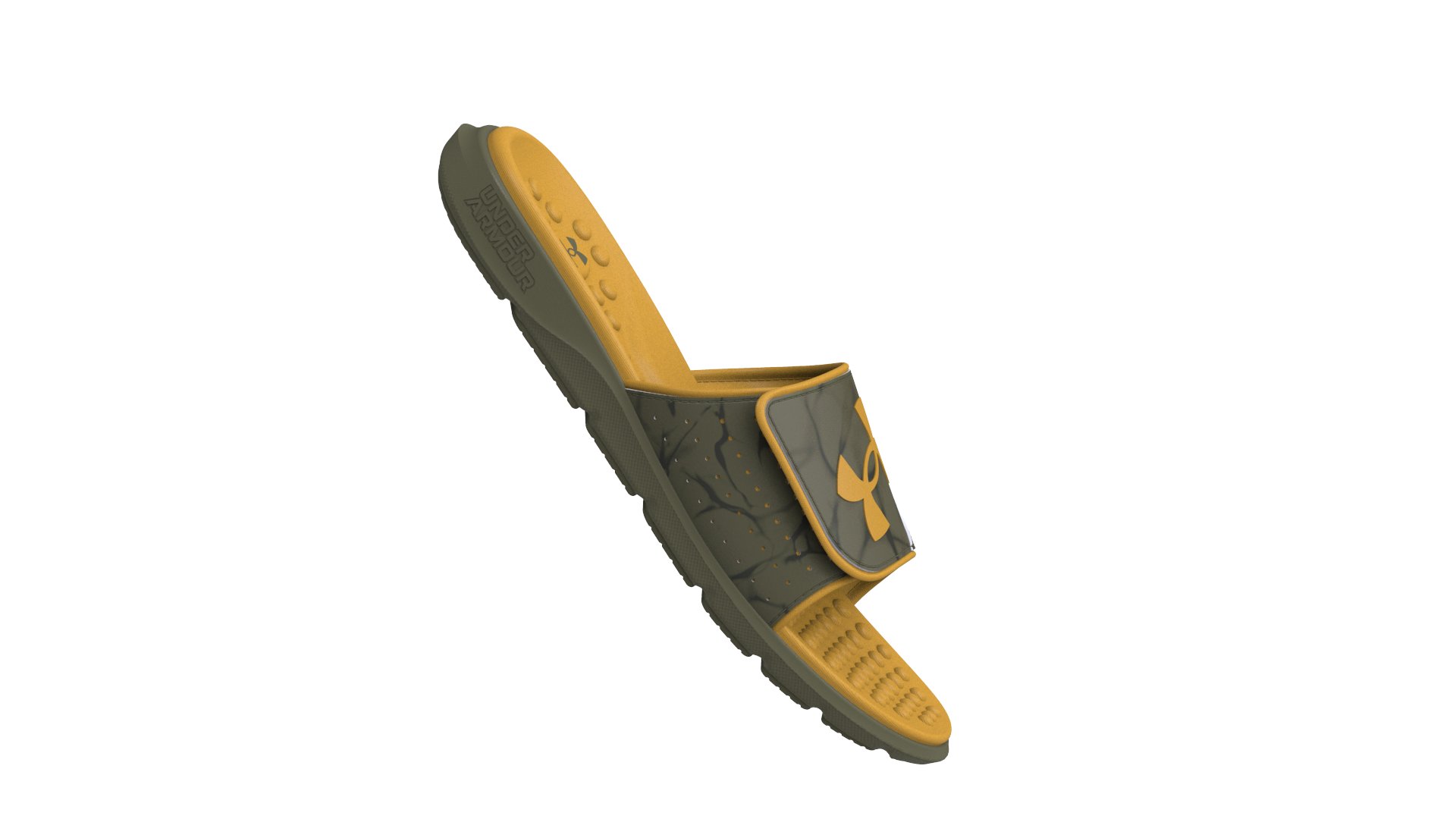 UA Ignite Pro Graphic Strap Men's Slides 2