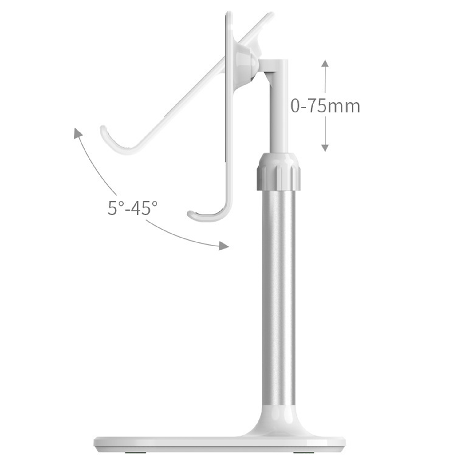 Plastic Silicone Adjustable Phone Stand 6