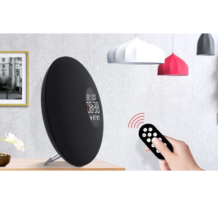 Bluetooth Speaker with Digital Alarm Clock 3