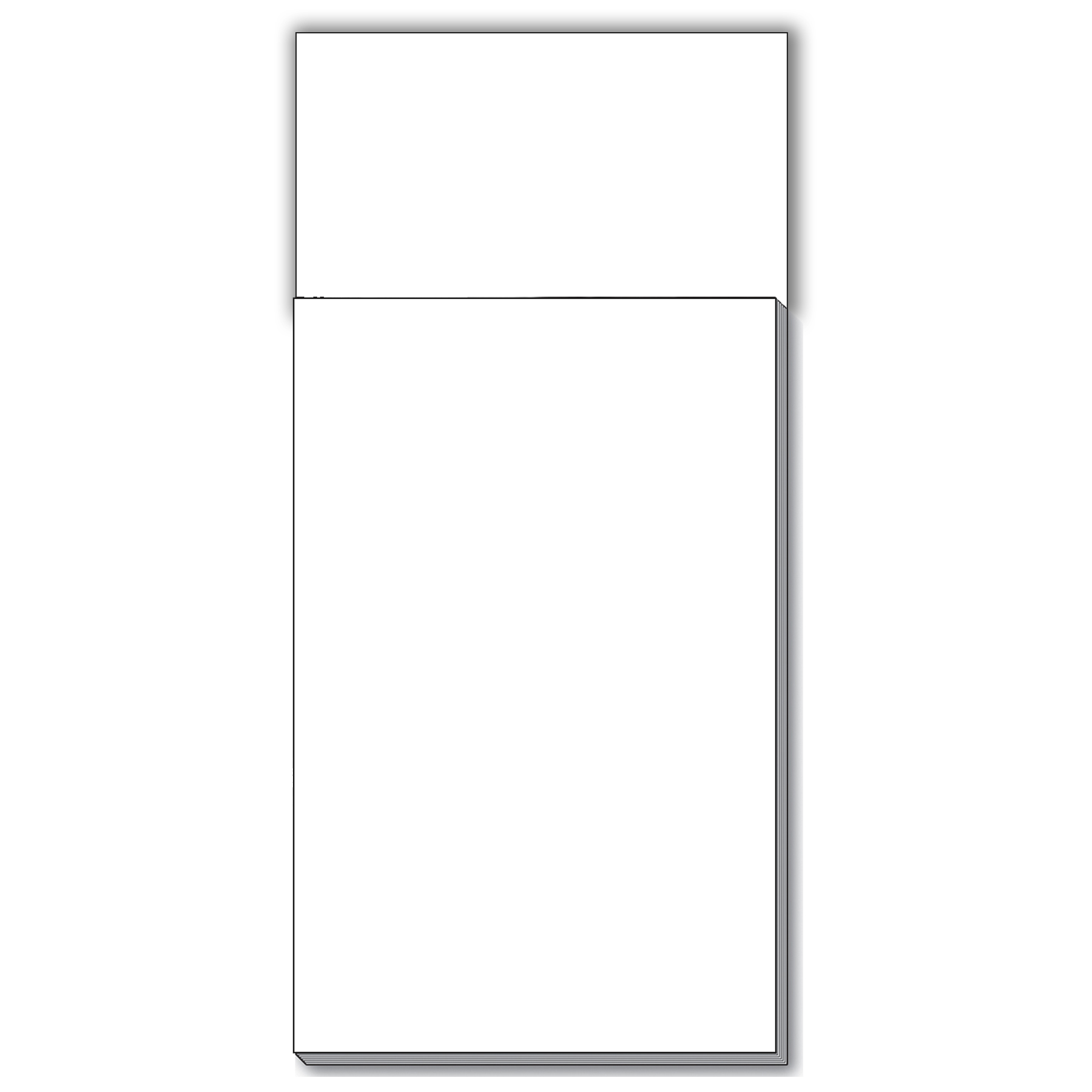 Business Card Add-On™ Magnet + Blank Pad 1