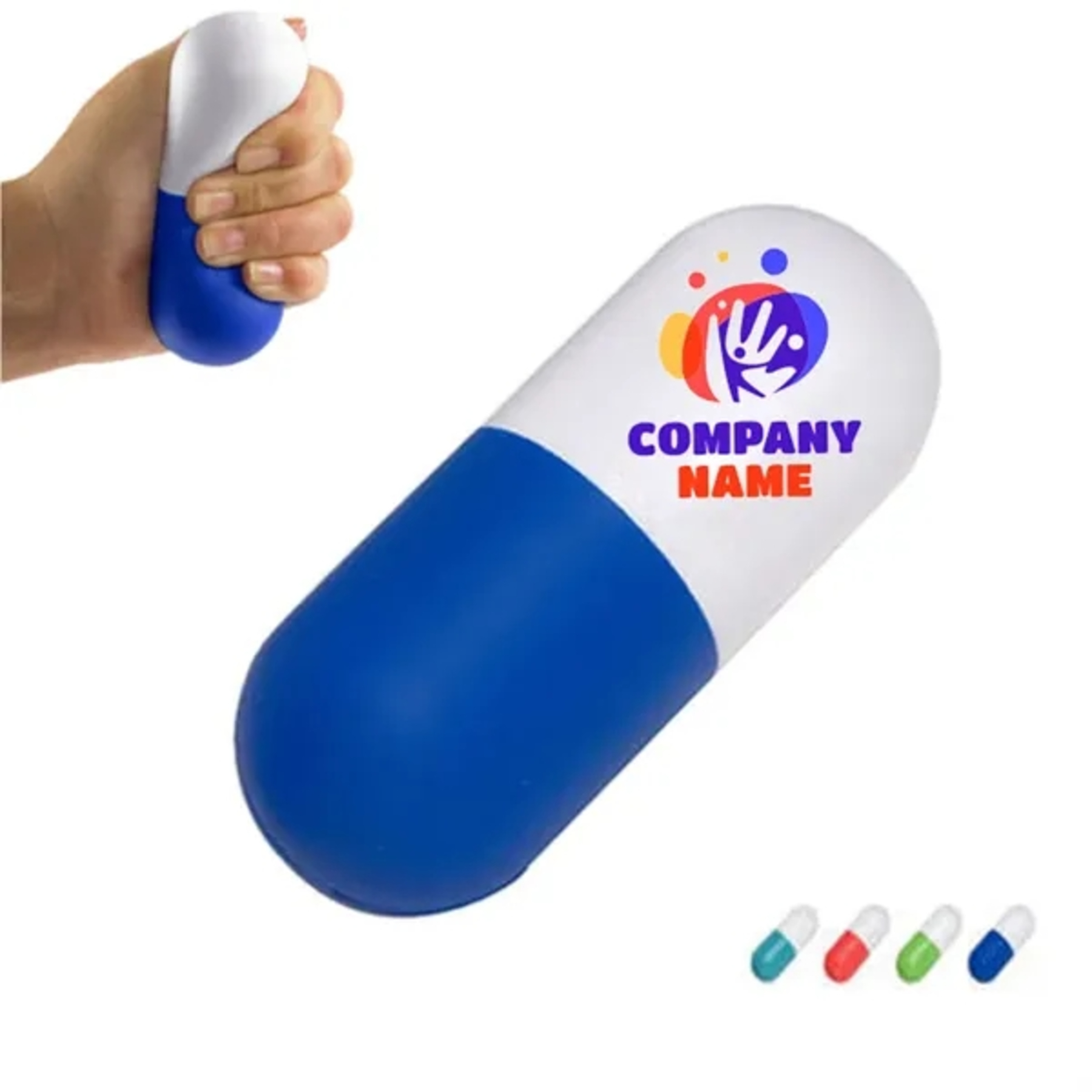 Pill Shaped Stress Reliever Toys 2