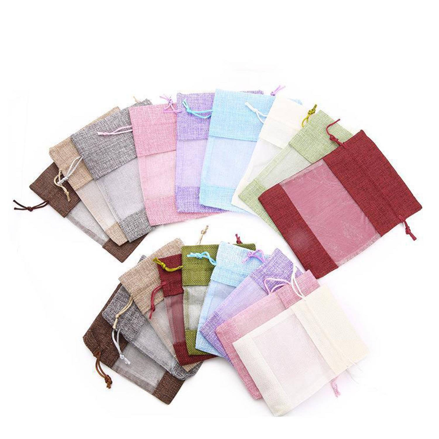 Gauze Drawstring Bag 2