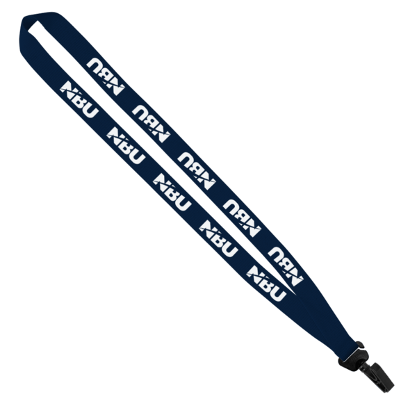 Evolution34 - 3/4" Polyester Welded Lanyard with Trapezoid and Plastic O-Ring 83