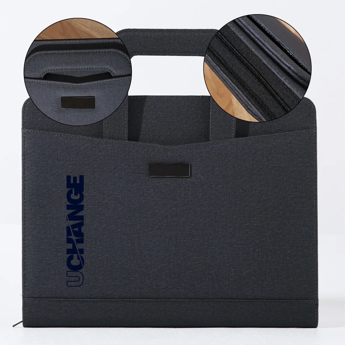 A4 Executive Zippered Portfolio With Carry Handle 6