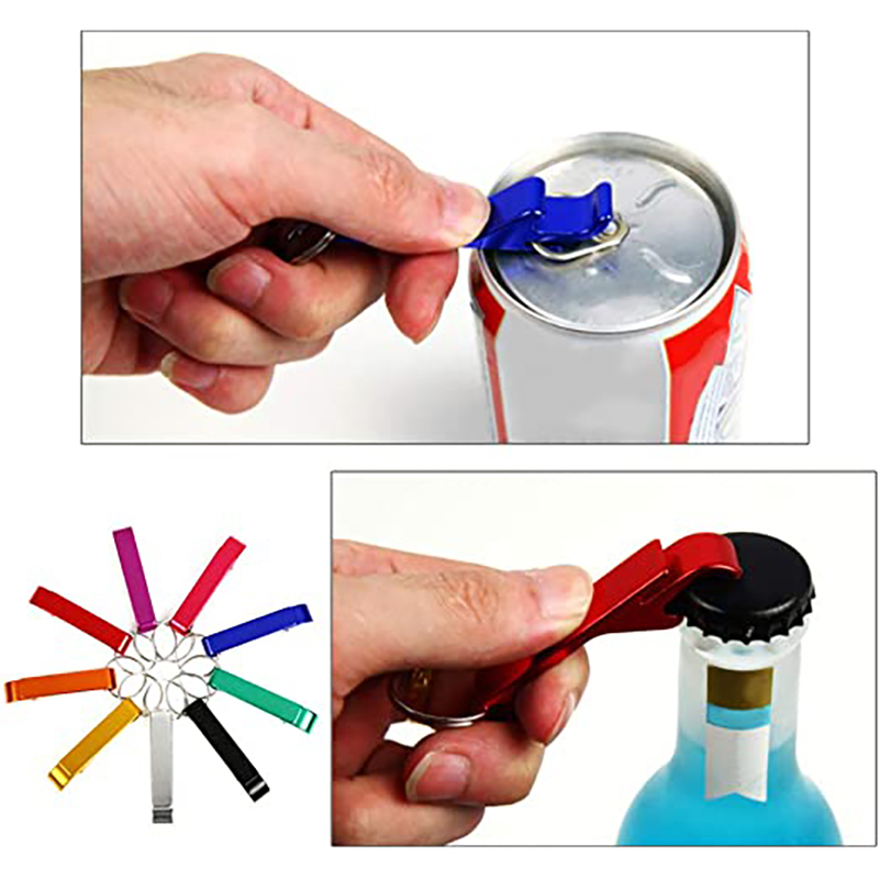 Multifunctional Beer Bottle Opener Keychain 19
