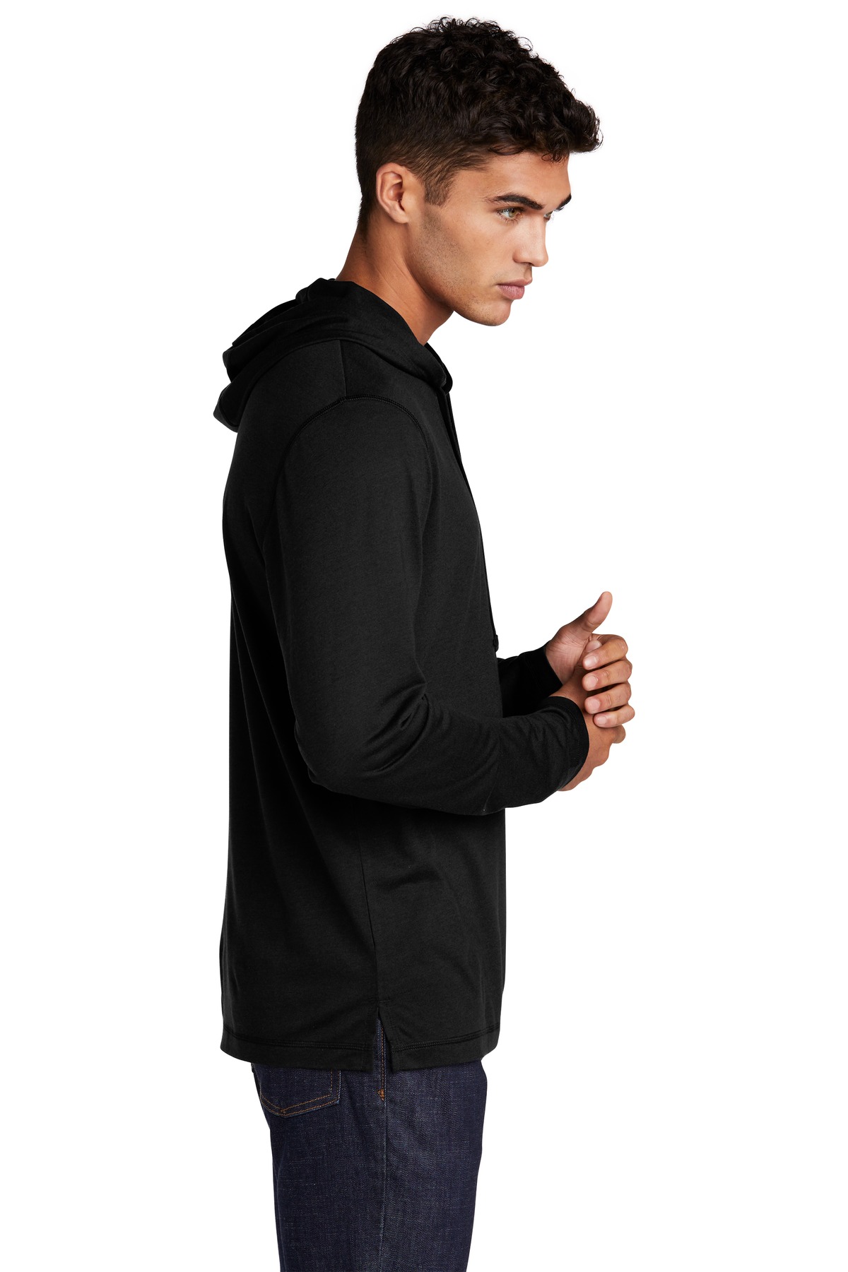 PosiCharge Tri-Blend Wicking Long Sleeve Hoodie